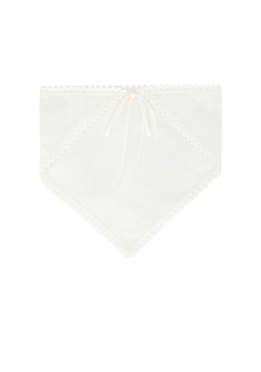The Garment Kirsten Bandana in White.