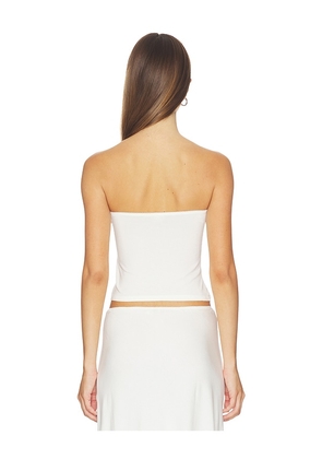 RAT BOI Contour Tube Top in White. Size S. Also in XS, M, L, XL, XXL.