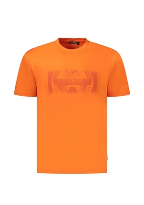 Napapijri graphic-print T-shirt - Orange