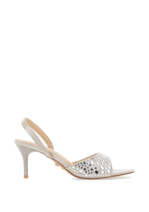 TWENTY FOURHAITCH Dominicus rhinestone-embellished sandals - Grey