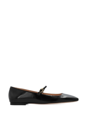 Gianvito Rossi Christina leather ballet flats - Black
