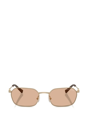 Armani Exchange rectangle-frame sunglasses - Gold