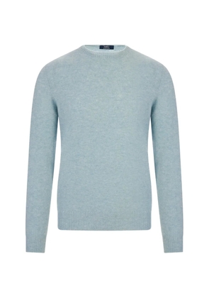 Fedeli crew-neck sweater - Blue