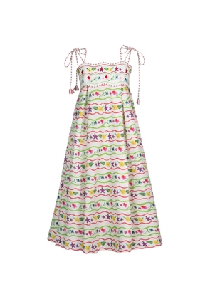 Celia B Lola floral-print dress - White