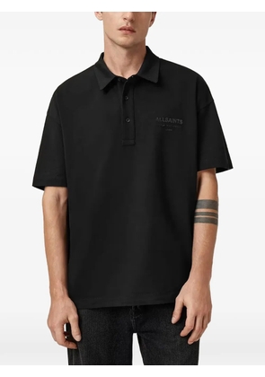AllSaints Xander polo shirt - Black