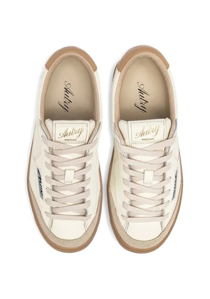 Autry Windscape logo-patch leather sneakers - Neutrals