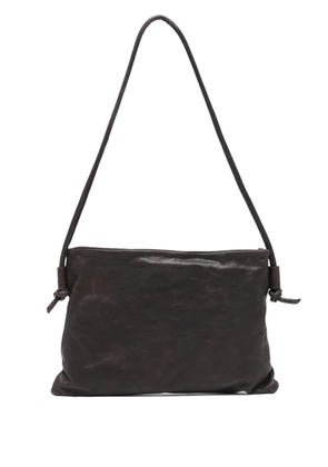SOMMET Frida leather shoulder bag - Brown
