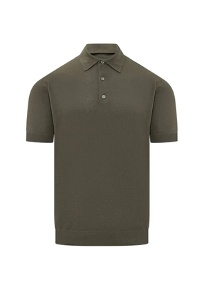 Filippo De Laurentiis short-sleeve polo shirt - Green