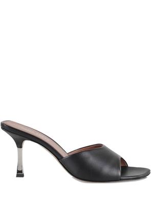 Paris Texas 75mm Lorena mules - Black