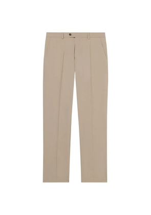 Brooks Brothers cotton-poplin trousers - Neutrals