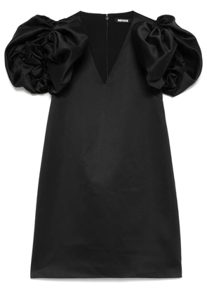 ROTATE BIRGER CHRISTENSEN A-line satin mini dress - Black