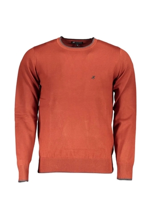 U.S. Grand embroidered-logo crew-neck sweater - Orange