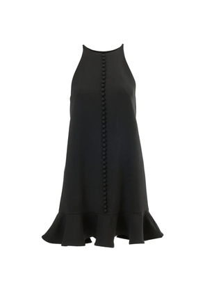 Carolina Herrera ruffle-hem mini dress ‌ - Black