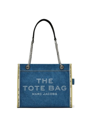 Marc Jacobs The Tote Bag chain-link denim tote bag - Blue