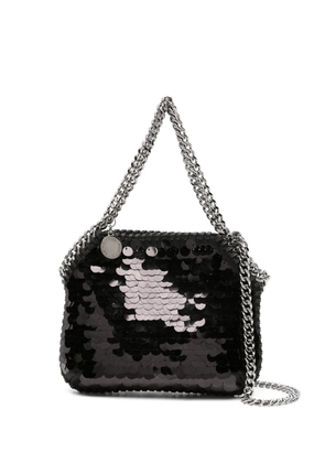 Stella McCartney mini Falabella sequin-embellished bag - Black