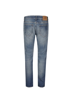 PT Torino faded-effect whiskered jeans - Blue