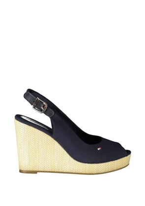 Tommy Hilfiger wedge-heel sandals - Blue