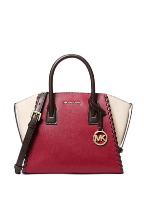 Michael Kors topzip leather satchel - Red