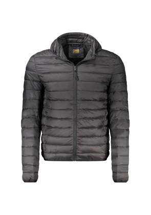 Cavalli Class hooded padded jacket - Black