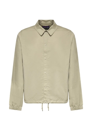 Patagonia logo-patch drawstring jacket - Neutrals
