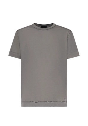 DONDUP raw-cut T-shirt - Grey