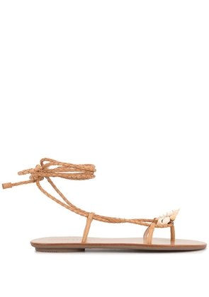 Loeffler Randall Shelly slingback sandals - Brown