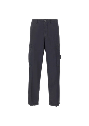 Stone Island garment-dyed cargo pants - Blue