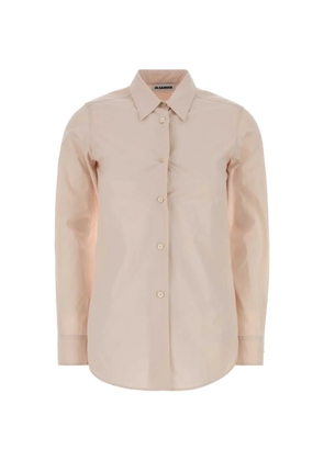 Jil Sander long-sleeve poplin shirt - Neutrals