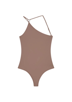 Coperni one-shoulder swimsuit - Neutrals