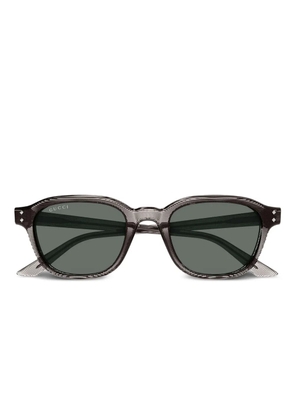 Gucci Eyewear rectangle-frame sunglasses - Brown