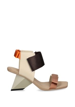 United Nude Rockit Run touch-strap geometric-heel sandals - Neutrals