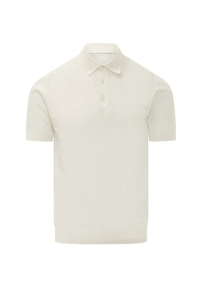 Filippo De Laurentiis shortsleeved polo-shirt - White