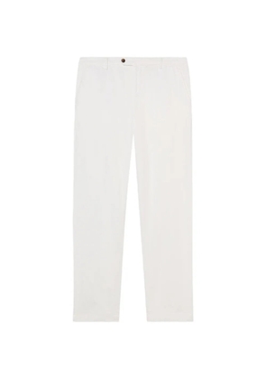 Brooks Brothers stretch-cotton chino trousers - White