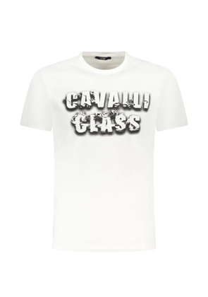 Cavalli Class graphic-print T-shirt - White