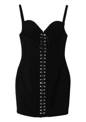 The New Arrivals Ilkyaz Ozel Lya in Chez Castel mini dress - Black