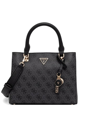 GUESS USA Noelle 4G monogram charm tote bag - Black
