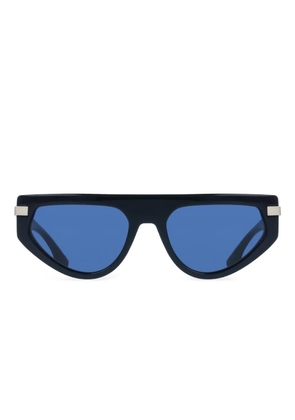 Victoria Beckham Eyewear triangle-frame sunglasses - Blue