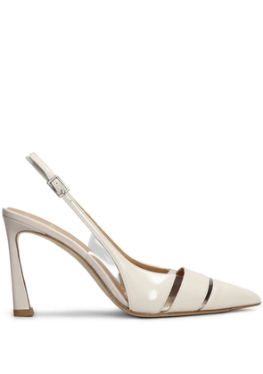 Chantal leather pumps - Neutrals