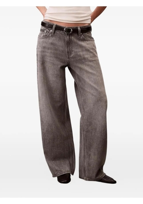 Calvin Klein Jeans acid-wash boyfriend jeans - Grey