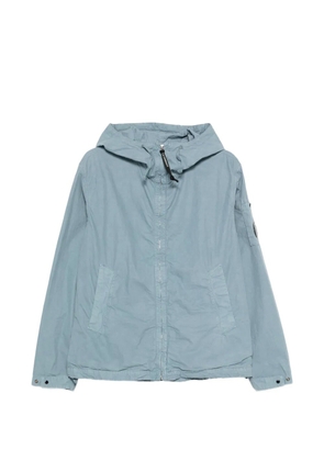 C.P. Company zip-fastening lens-detail hoodie - Blue