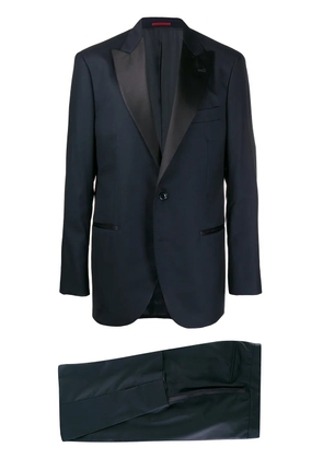 Brunello Cucinelli peak-lapel suit - Blue