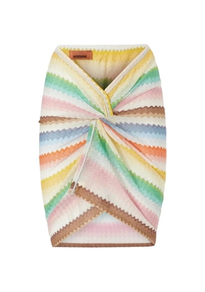 Missoni twisted pareo - White