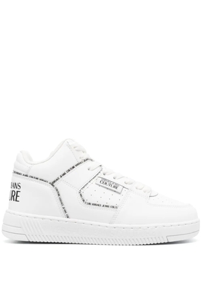 Versace Jeans Couture Meyssa logo-print high-top sneakers - White
