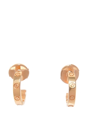 Cartier 2010 Love hoop earrings - Gold