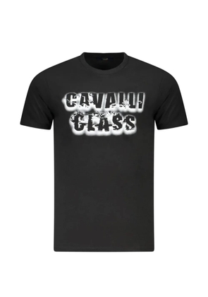 Cavalli Class graphic-print T-shirt - Black