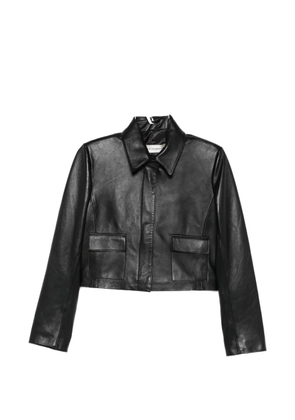 Nour Hammour Bleeker cropped jacket - Black