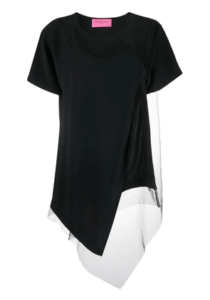 Viktor & Rolf Floating Time mesh-panel T-shirt - Black