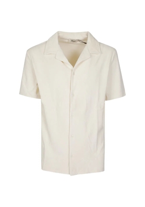 Altea towelling camp-collar shirt - Neutrals