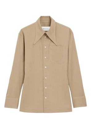 AMI Paris balloon-sleeve shirt - Neutrals