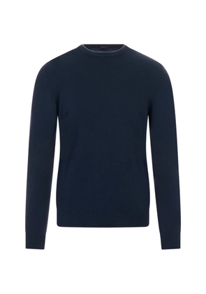 Fedeli crew-neck sweater - Blue